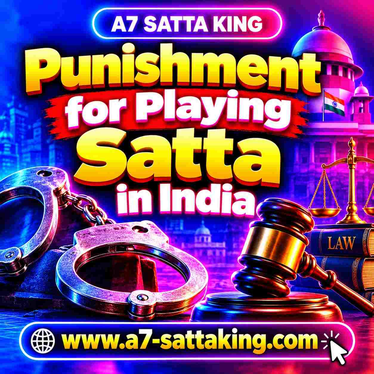 Punishment for Playing Satta in India: What Do Indian Gambling Laws Say About Fines and Imprisonment?